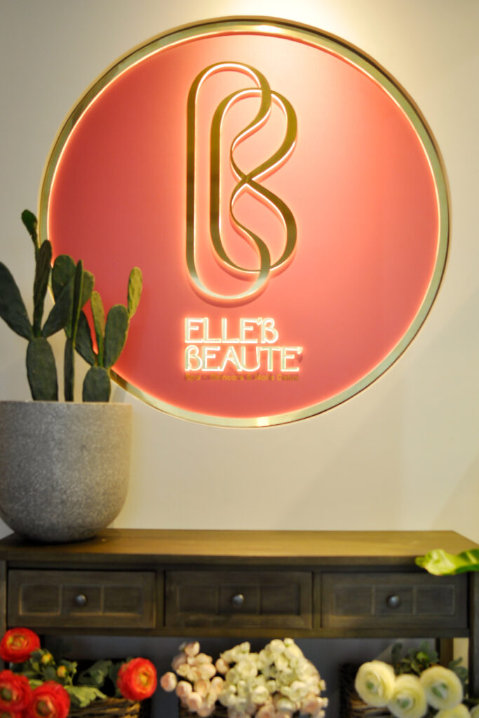 Relaxing hair washing and shampooing experience at a beauty spa